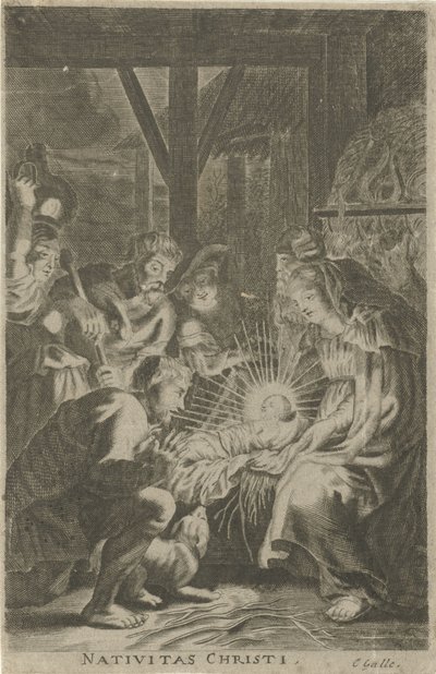 Adoration des bergers - Anonymous