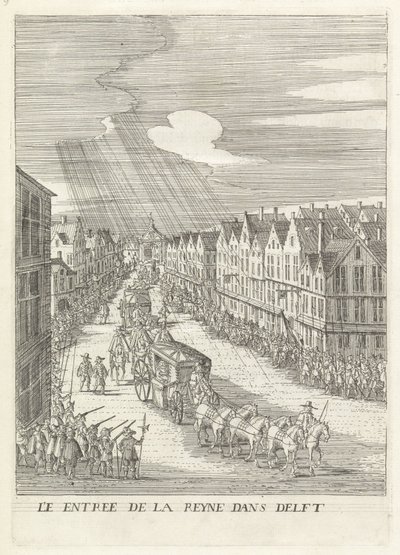 Arrivée de Marie de Médicis à Delft (Histoire de l