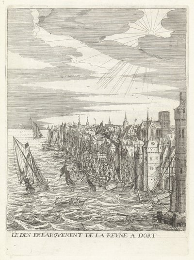 Arrivée de Marie de Médicis à Dordrecht - Anonymous