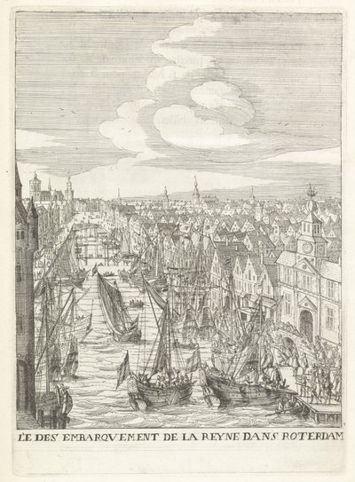 Arrivée de Marie de Médicis à Rotterdam - Anonymous