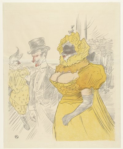 Affiche Au Bal des Étudiants - Anonymous