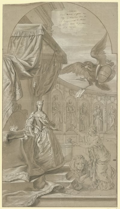 Allégorie de la prise de fonction de l
