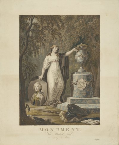 Monument funéraire allégorique pour Frédéric, prince d