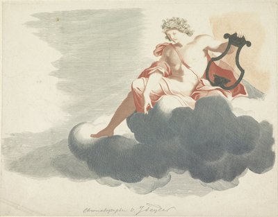 Apollon sur les nuages - Anonymous
