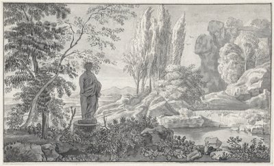 Paysage arcadien - Anonymous