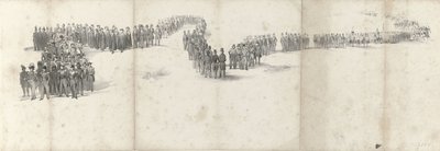 Begrafenis van wijlen koning Willem II te Delft op 4 april 1849 - Anonymous