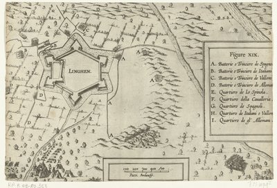 Siège et conquête de Lingen par Spinola, 1605 - Anonymous