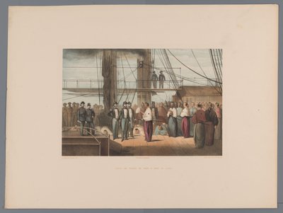 Visite du prince de Fisen à bord du navire à vapeur Zr.Ms Gedeh - Anonymous
