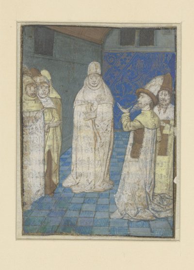 Boccace intervient dans une discussion - Anonymous