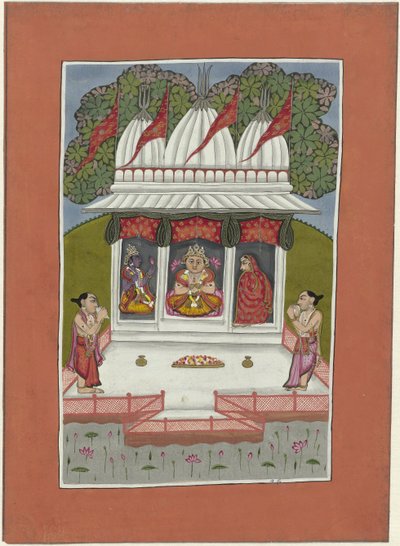 Bouddha comme une incarnation (avatara) de Vishnu - Anonymous