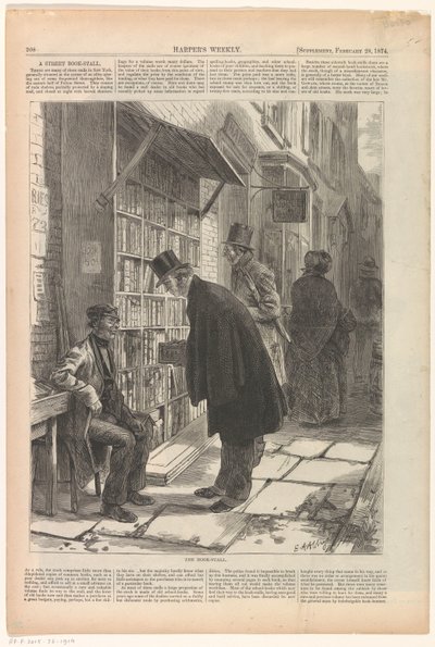 Étal de livres à New York - Anonymous