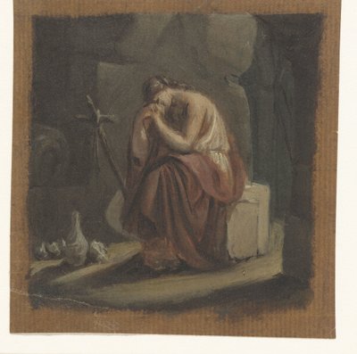 Marie Madeleine pénitente - Anonymous