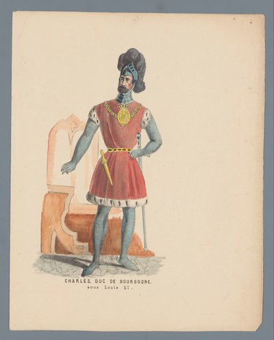 Charles, Duc de Bourgogne, sous Louis XI - Anonymous