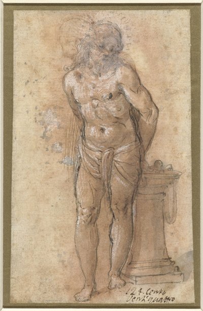 Christ à la colonne de flagellation - Anonymous