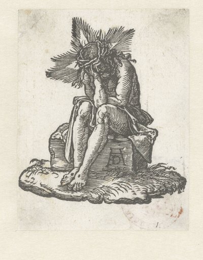 Christ en homme de douleurs - Anonymous
