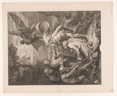 Christ et la pêche miraculeuse - Anonymous