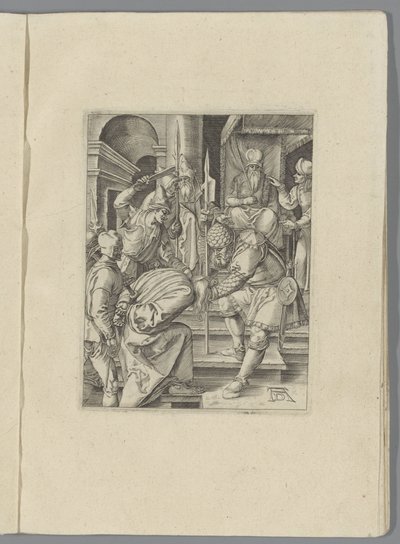 Christ devant Annas (La petite Passion) - Anonymous