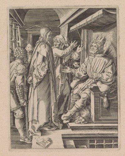 Christ devant Hérode - Anonymous
