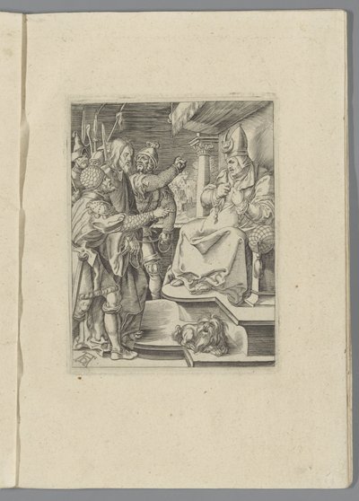 Christ devant Caïphe (La petite Passion) - Anonymous