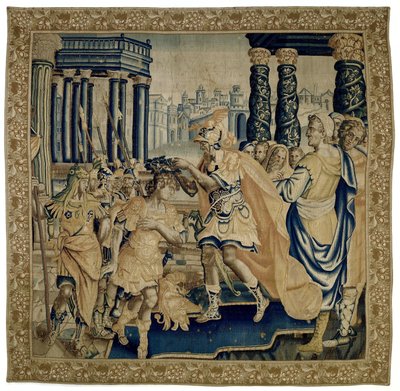 Coriolanus reçoit la couronne de laurier - Anonymous