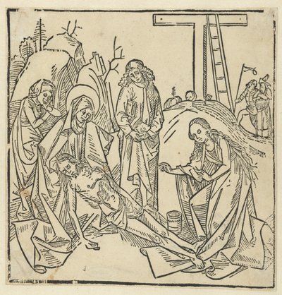 La lamentation du Christ - Anonymous