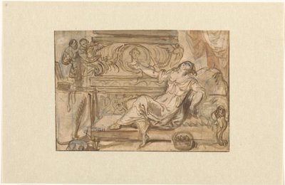 La mort de Cléopâtre - Anonymous
