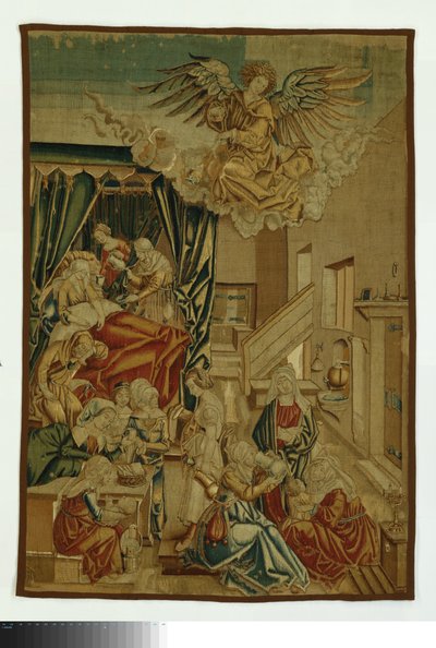 La naissance de la Vierge Marie (La vie de la Vierge Marie) - Anonymous