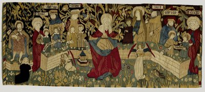 La Sainte Parenté (antependium) - Anonymous