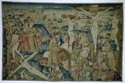 La crucifixion, de la passion du Christ (De passie van Christus) - Anonymous