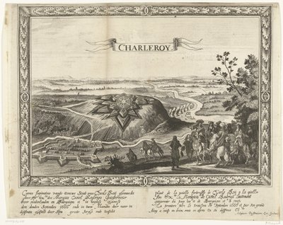 La nouvelle forteresse de Charleroi, 1666 - Anonymous