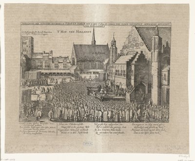 Décapitation de Johan van Oldenbarnevelt, 1619 - Anonymous