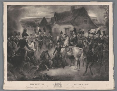 Le remplacement du cheval blessé du prince d