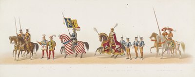 Défilé de Delft de 1873 (cinquième planche) - Anonymous