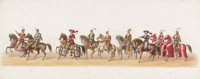 Défilé de Delft de 1873 (septième planche) - Anonymous