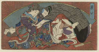 Denchû, au palais - Anonymous