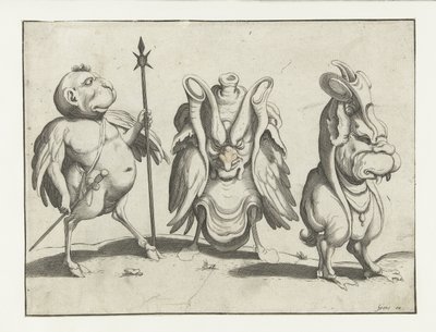 Trois monstres - Anonymous