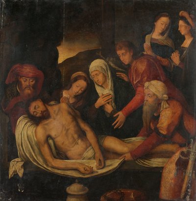 Mise au tombeau du Christ avec Joseph d
