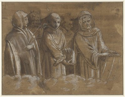 Figures de martyrs au-dessus d
