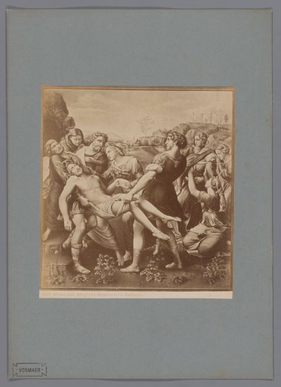 Descente de croix par Raphaël, dans la collection de la Galleria Borghese à Rome - Anonymous