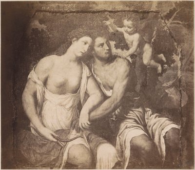 Reproduction photographique de la peinture Vénus et Adonis d