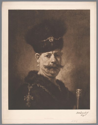 Reproduction photographique de la peinture Portrait d