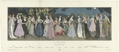 Gazette du Bon Ton, 1915 - No. 8-9: La Côte d