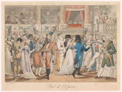 Bal costumé - Anonymous