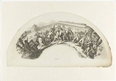 Capture de Manuel de Godoy par les troupes françaises à Madrid le 19 mars 1808 - Anonymous