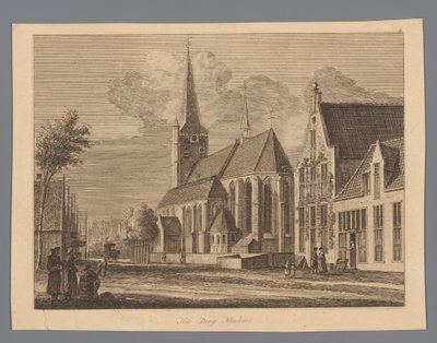 Vue du centre de Nijkerk - Anonymous
