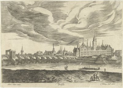 Vue de Dresde (Ruinarum varii prospectus) - Anonymous