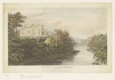 Vue de Nuffield Lodge, à Londres - Anonymous