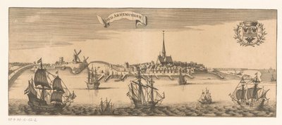 Vue sur Oud-Arnemuiden Oud Arnemuyden (titre sur l
