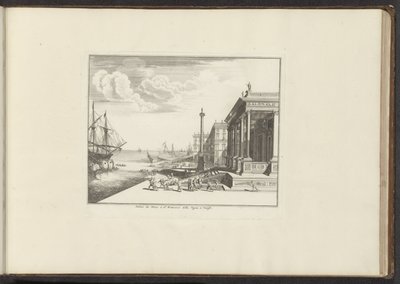 Vue du Palazzo del Nunzio Ponteficio à Venise - Anonymous