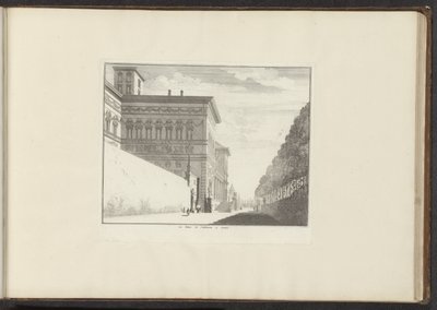 Vue sur la Villa Borghese à Rome - Anonymous